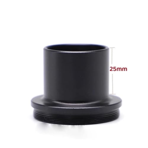 Adaptador M42 para telescopio con manguito roscado para oculares de 1,25 pulgadas 2