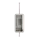 Photo Gallery pfdhk specchio da soffitto con luce, specchio for il bagno hd, braccio girevole personalizzabile a 360°, for ingresso, guardaroba, arredamento for la casa(bronze,50x100cm) Photo Gallery pfdhk specchio da soffitto con luce, specchio for il bagno hd, braccio girevole personalizzabile a 360°, for ingresso, guardaroba, arredamento for la casa(bronze,50x100cm)
