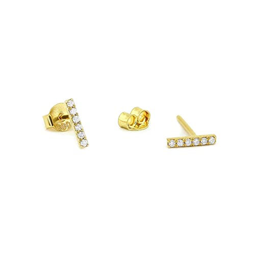 Boucles d'oreilles petites puces argent 925 anti-irritation pour femme