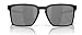 Oakley Exchange Sun Sunglasses Satin Black with Prizm Black Lens 56mm