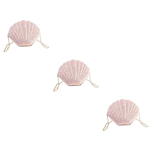 Sac à bandoulière rose à sequins pour ranger vos affaires avec style
