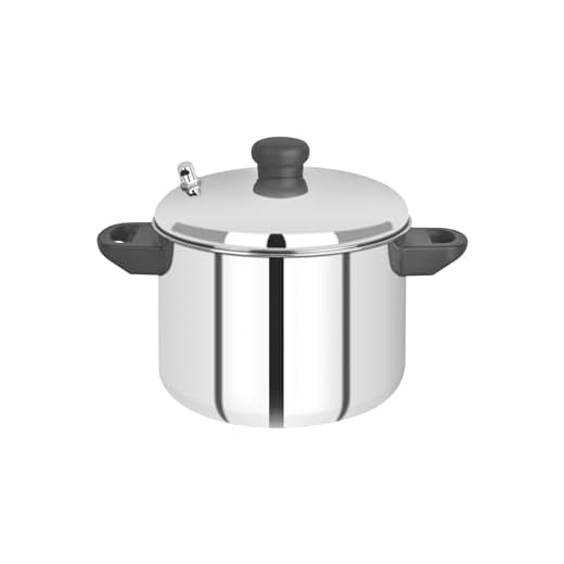 Pristine Stainless Steel 4-Rack Idli Cooker with Strong Handle, Make 16 Idlis