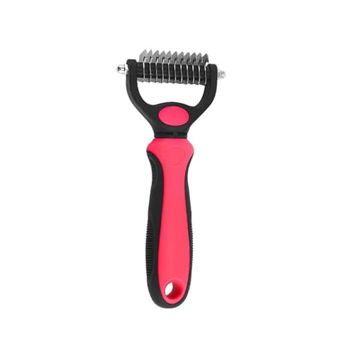 Brosse pour animaux de compagnie rouge taille S haut de gamme