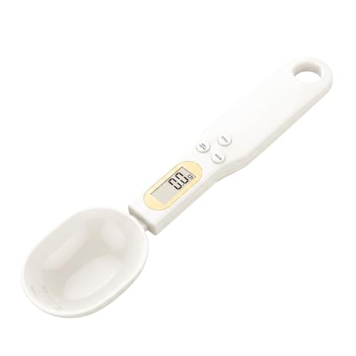 Digital Measuring Spoon 500g / 0.1g High Precision Spoon Scale Multi-Functional Kitchen Gadget with LCD Display for Cooking Baking Pet Food Dog & Cat Food Measuring Scoopweighing Scales