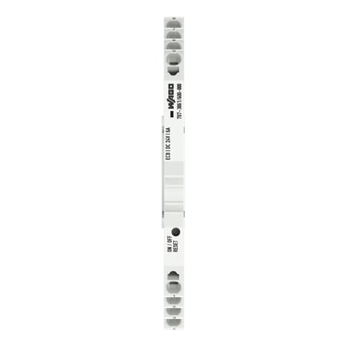 Image of Electronic circuit breaker; 1-channel; 24 VDC input voltage; 6 A; Signal contact