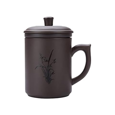 I-MART Purple Clay Tea Mug Cover