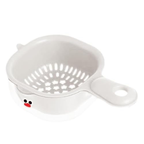 Ciotola per colino da cucina – cestino per il lavaggio delle bacche | cestello per frutta e verdura a doppio strato, colino da cucina 2 in 1, cestino per il lavaggio della frutta, lavabo