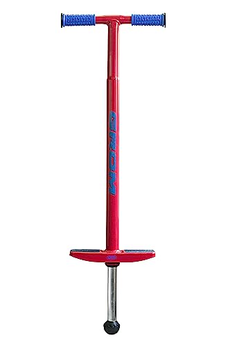 NSG Grom Performance Pogo Stick - Ages 5-9 - 40-90 Pounds (Red)