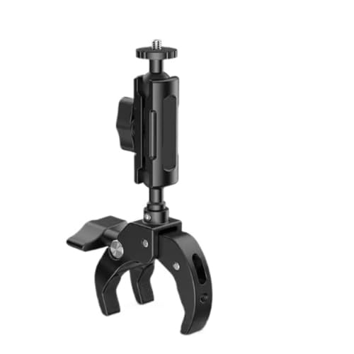 Abrazadera de riel bicicleta R105 para fijar cámaras de acción sin vibración mediante tornillo 1/4