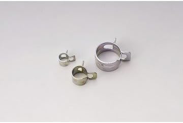 Amazon キジマ Kijima ホースパワーバンド 8mm スチール 3価クロメート 5個入り 104 22 バイク工具 メンテナンス 車 バイク