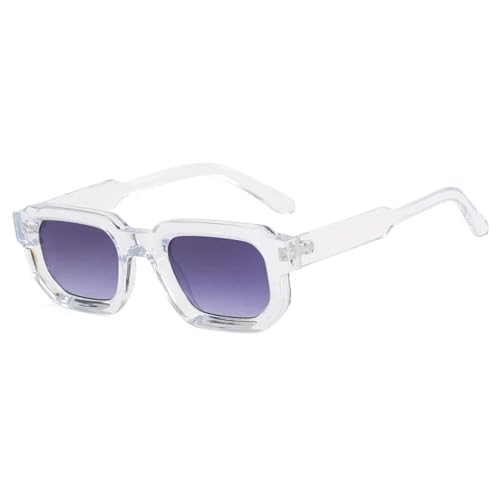 Lunettes de soleil rétro verres transparents pour vos terrasses en ville