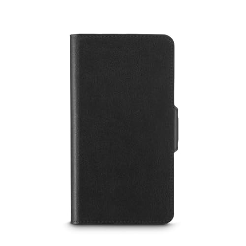Coque Portefeuille Universel Hama contre les rayures et traces de doigts, étui pivotant noir