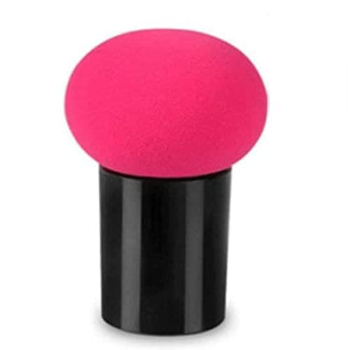 FABify 2‑Piece Multicolour Makeup Kit for Women & Girls | 24‑Shade Mini Palette + Pink Mushroom‑Head Beauty Blender | Portable, Long‑Lasting, Easy‑Clean, Dual‑Use Puff for Liquid & Powder 1