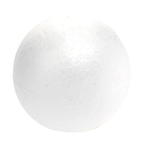 10pcs Christmas Ball Ornaments Ball Crafts Shapes Craft Balls (6cm), White, 6 CM - Image 2