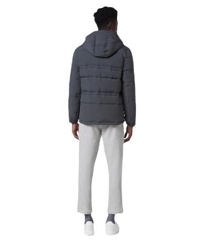 Andrew Marc Men's Huxley Mid Length Water Resistant Crinkle Down Jacket3