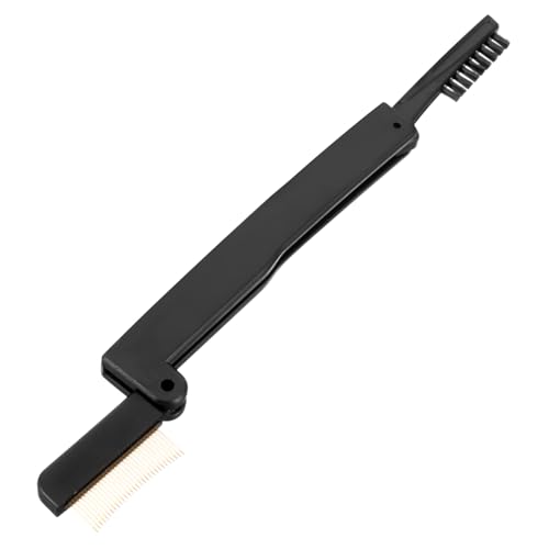 Didiseaon Travel-ready Lash Brush Comb Eyelash Separator for Mascara Reusable Compact for Home Work