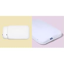 Casper Hybrid Pillow for Sleeping, Standard, White & Sleep Foam Pillow, Standard, White
