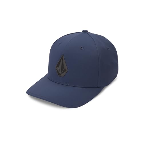 6 pannelli Flexfit Delta Volcom Stone Tech Delta - Cappello Impermeabile da Uomo, Navy S324, S