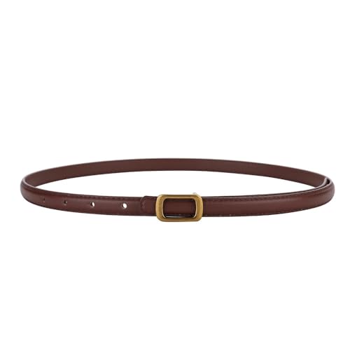 Ceinture fine pour dames et robes pour femmes en jean noir