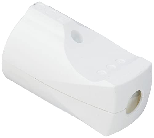 Kopp Schutzkontakt-Kupplung, Kunststoff, IP 20, bruchfest, für Kabelquerschnitt bis 3 x 1,5 mm², 250 V, rein-weiß, 183229001