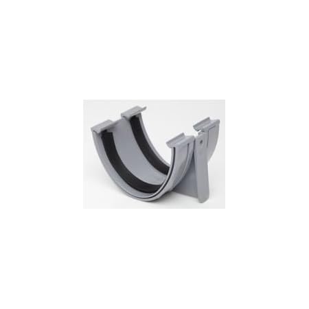 Polypipe Polyflow Deep Capacity [Grey] Gutter Union RD502 for 117mmx ...