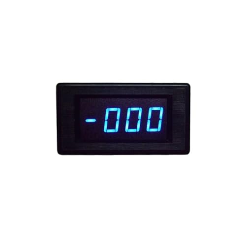 マイクロアンペアメーター DC 200uA 電流計 LED デジタル電流計 DC アンプ パネルメーター 供給電圧 DC5V 電流テスター アンプテスター(レッド)