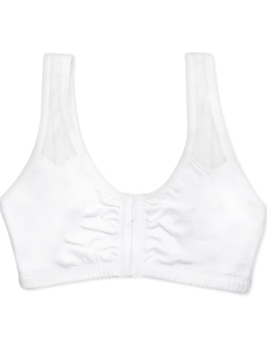 Fruit Of The Loom FT715-100-40 Womens Comfort Front Close With Mesh Straps Sports Bra thumb #4