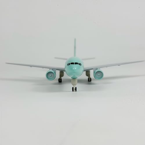 boeing777 Canada 1/300 Diecast Metal Airplane 777 Airplane Model for Adult with Stand (8.3 inches Long) Aviation Enthusiasts Gifts, Desktop Display Decorations