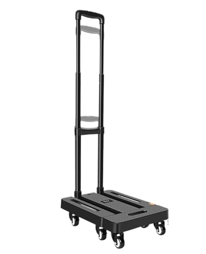 Carretilla plegable con 6 ruedas para equipaje miniatura 1
