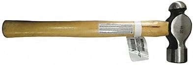 Martillo de bola de 3 libras, mango de nogal de 17"