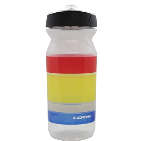 Look Bidon 650Ml Proteam Cuadro, Sport, Negro (Negro), 650 ml