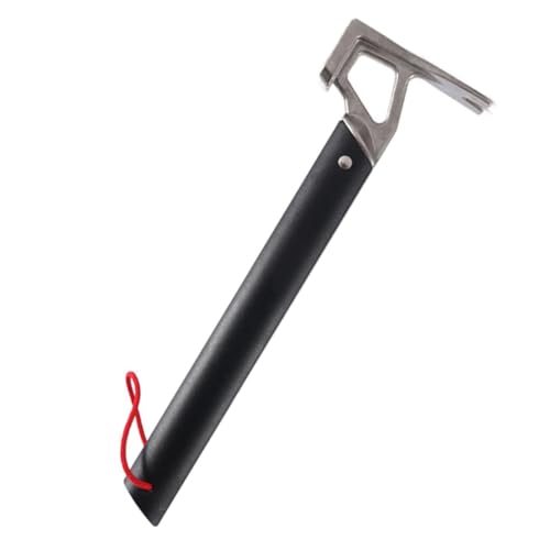 HOMSFOU Martillo Exterior Resistente Para Camping Senderismo Mango De Extractor De Clavos