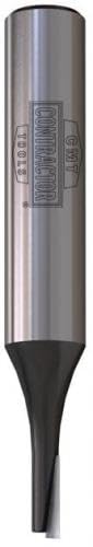 CMT Orange Tools K911-030 Fresa a taglienti diritti HW Z1 S=8mm D=3mm | Metallo duro saldato, Z1 S=8mm, D=3mm, I=8mm, L=51mm, rotazione destra