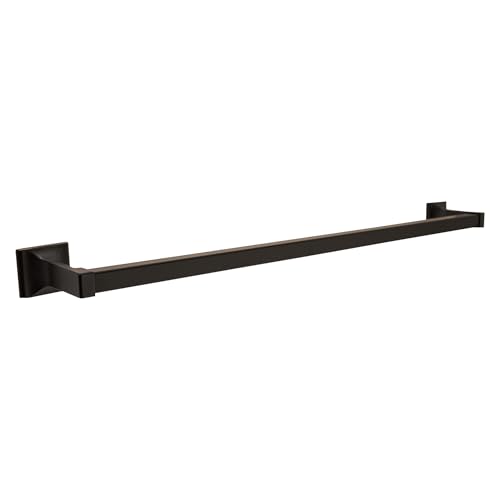 Image of Design House 539205 Wall-Mounted Millbridge Bath Accessories, 18-inch Towel Bar, Oil Rubbed Bronze