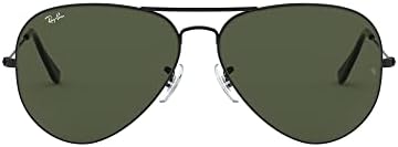 Ray-Ban Unisex-Adult RB3026 Large Metal II Aviator Sunglasses