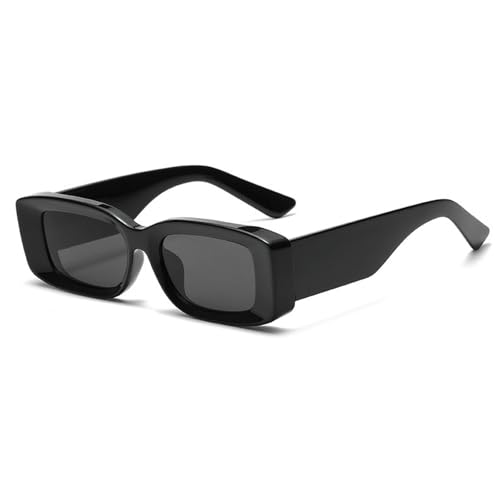 Trendy Rectangle Sunglasses for Women Retro 90s Style Small Square Sunglasses UV400 Protection Shades2
