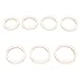 Meiliyizu 8Pcs Foams Absorption Seal Rings Suitable For Bikes Front Fork Oil Seal Sponge Foams Rings Bikes Front Fork Sponge Rings