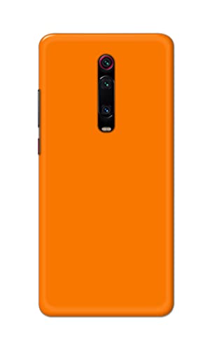 Image of Plain Orange Hard Back Case Cover for Mi 9T / Mi 9T Pro /Redmi K20 / K20 Pro Back Cover -(J5) VNS2229