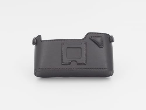 Funda de Cuero Marrón Oscuro para Cámara Canon P o Canon 7 miniatura 6