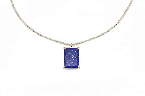 Collier Pendentif Lapis Lazuli en Or 14K : Un Bijou Durable et Inaltérable - 6