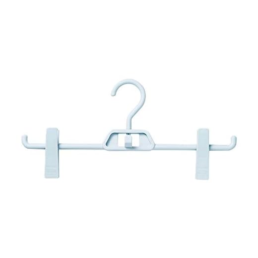 Subobo klädhängare, paket med 12 plastbyxor för vuxna med klämmor jeans kjol underkläder hängare klämma hängare multifunktionell hängare perfekt passform dina fina kläder