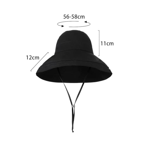 Sombrero de ala ancha ITODA para mujer con protección solar UPF 50+ miniatura 2
