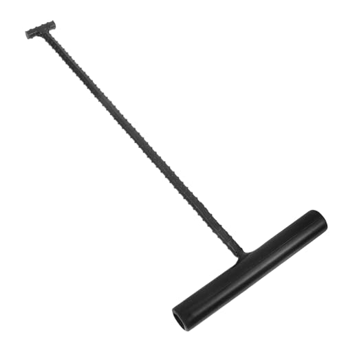 COSMEVIVI Manhole Cover Lifter Heavy Duty Metal Hook T-Shaped Lifting Tool for Outdoor Use