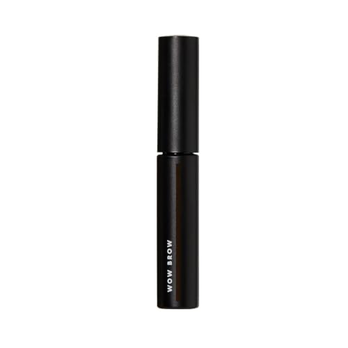 Image of e.l.f. Wow Brow Gel, Volumizing, Buildable, Wax-Gel Hybrid, Creates Full, Voluminous-Looking Brows, Locks Brow Hairs In Place, Brunette, Fiber-Infused 3.5g