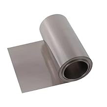 Metal Foil Sheet - 1000mm Length, 0.01-0.3mm Thickness, Ti > 99.9% for Scientific Research,Industrial Applications0.2mmx270mmx1000mm