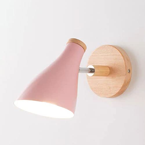 IBalody 屋内壁取り付け用燭台 モダンな鉄製ライト シンプルな金属製取り付けライト エレガントなベッドサイド壁ランプ シングルランタン 子供部屋 寝室 リビング用