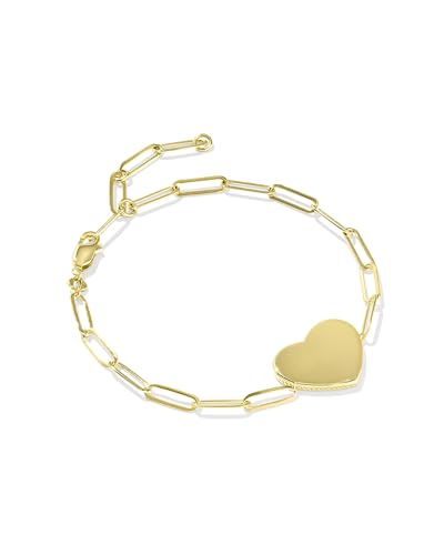 Kendra Scott Mackenzie Heart Bracelet, Demi-Fine Jewelry for Women