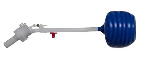 Toilet Tank Fill Valve 1/2 inches Ball Inlet Float Valve Side Entry Valve