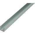 U-Profil Aluminium 25 mm x 25 mm x 1.000 mm Silber
