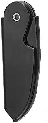 Folding Pocket Mustache Comb, Stiff Handheld Goatee Comb Straighten, Plastic Maintain & Promote, Portable Moustache Grooming Tool for Men